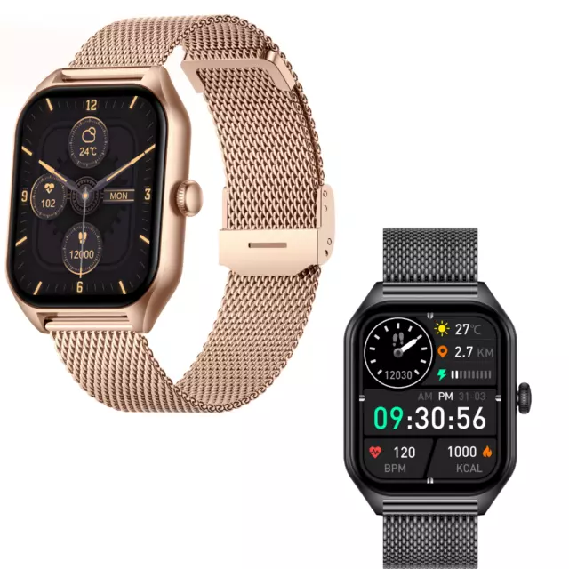 Smartwatch Orologio Touch Bluetooth Android Ios Chiamate Sport Fitness Cardio
