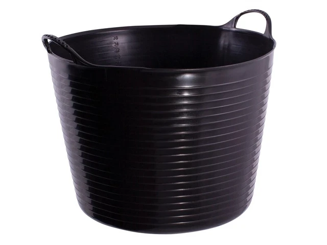 Red Gorilla GORTUB42BLK Gorilla Tub Large 38 litre - Black
