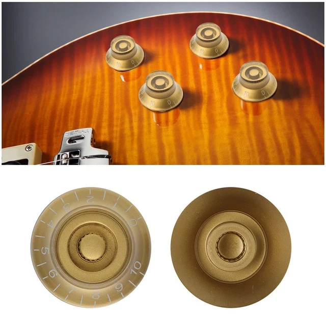 Chapeau Forme Bouton Contrôle de vitesse de guitare électrique For Les Paul LP