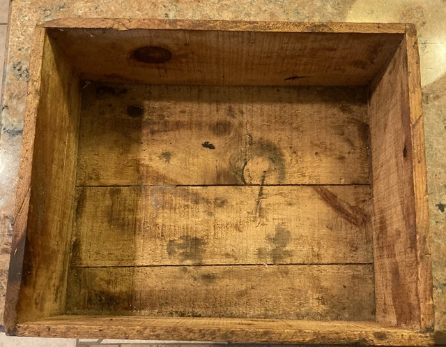 Vintage Hercules Blastings Caps Wooden Dovetail Crate 12 3/4 x 10 1/4 x 5in. 9