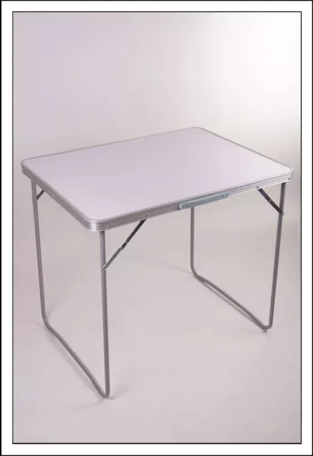 Alu Koffertisch 80x60x68 cm Campingtisch Tisch Gartentisch Klapptisch Falttisch
