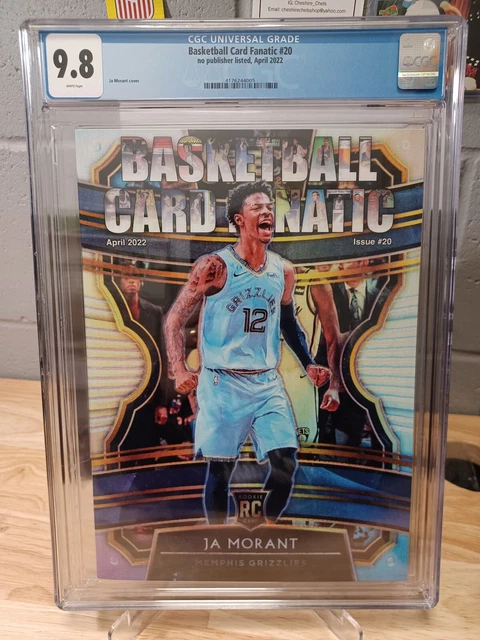 Basketball Card Fanatic #20 Ja Morant Rookie Card Cover Cgc 9.8