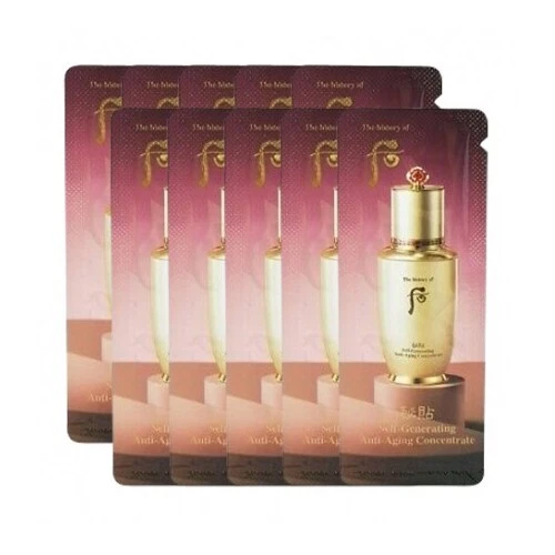 thumbnail image 2 of The History Of Whoo Self-Generating Anti-Aging Concentrate - 1ml Samples (Choose 10-150 Pieces) 2 of 5