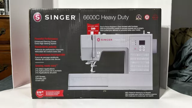 Singer Heavy Duty HD6800 Computerized Sewing Machine