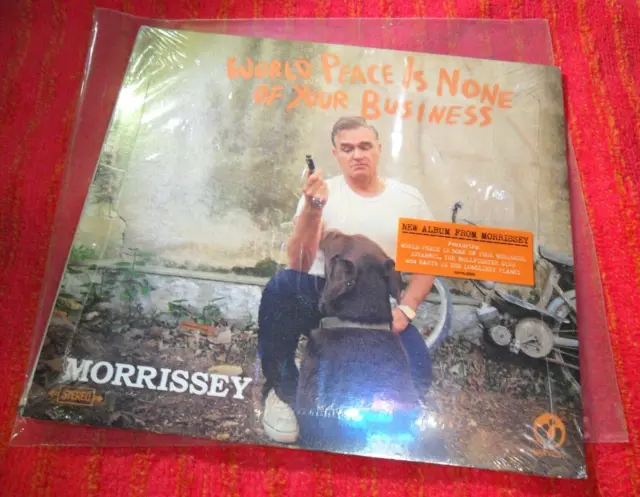 Morrissey - 2014  World Peace None Of Your Business  Cd ( Sealed ) Mint+