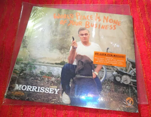 Morrissey - 2014  World Peace None Of Your Business  Cd ( Sealed ) Mint+