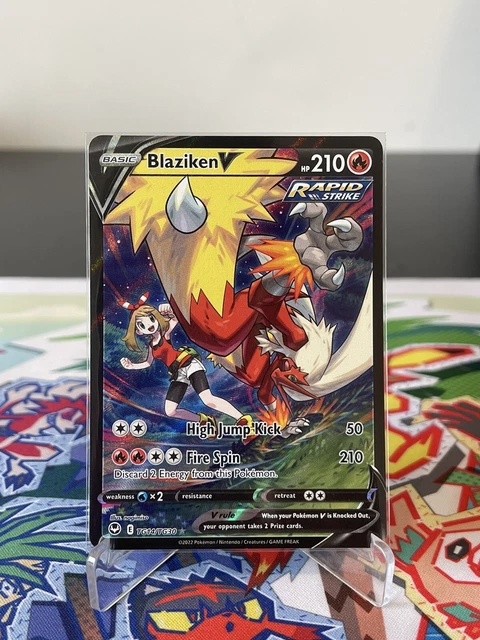 POKÉMON TCG BLAZIKEN VMAX SWSH12: Silver Tempest Trainer Gallery