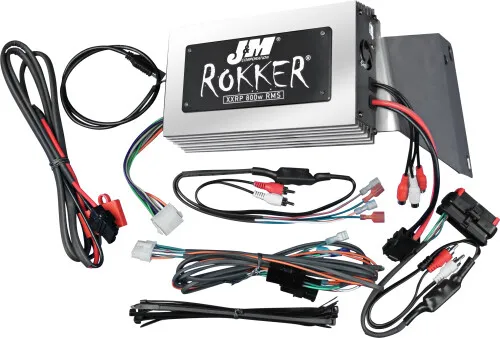 J&amp;M JAMP-800HR06-RCP Rokker 800W 4-Channel Programmable Ampère Kits