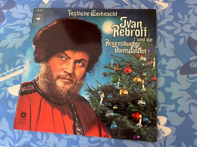 LP Vinyl 12“ Ivan Rebroff und die Regensburger Domspatzen Festliche Weihnacht