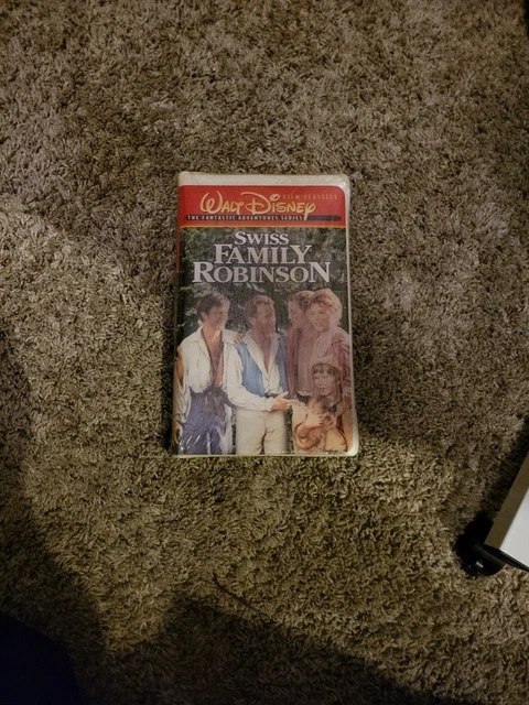 WALT DISNEYS SWISS Family Robinson 1960 Version Clamshell VHS sealed £9 ...