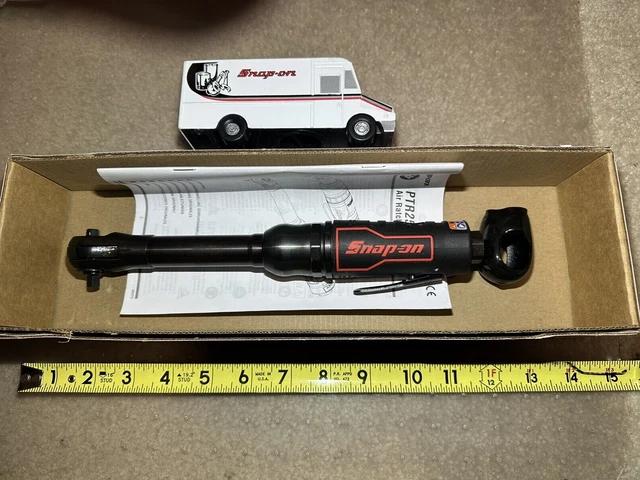 Snap-On 1/4" Drive Long Neck Air Ratchet NEW + BONUS
