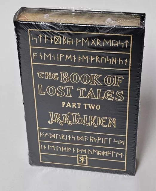 The Book of Lost Tales Part Two - J.R.R Tolkien - Easton Press Leather Book