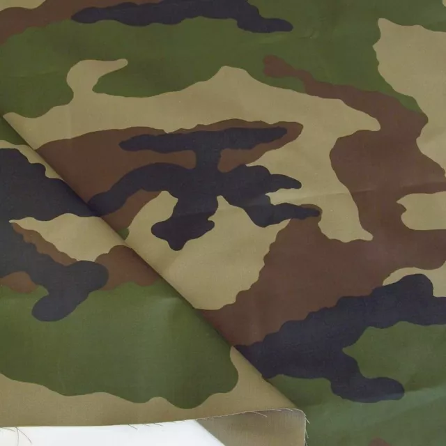 Camouflage-Stoff Uniform Baumwollstoff Segeltuch Tarnstoff im Armee Flecktarn