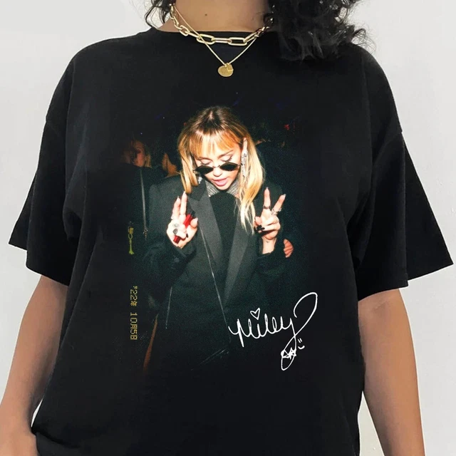 FREESHIP NEW RARE Miley Cyrus World Tour Gift Family Black S235XL T