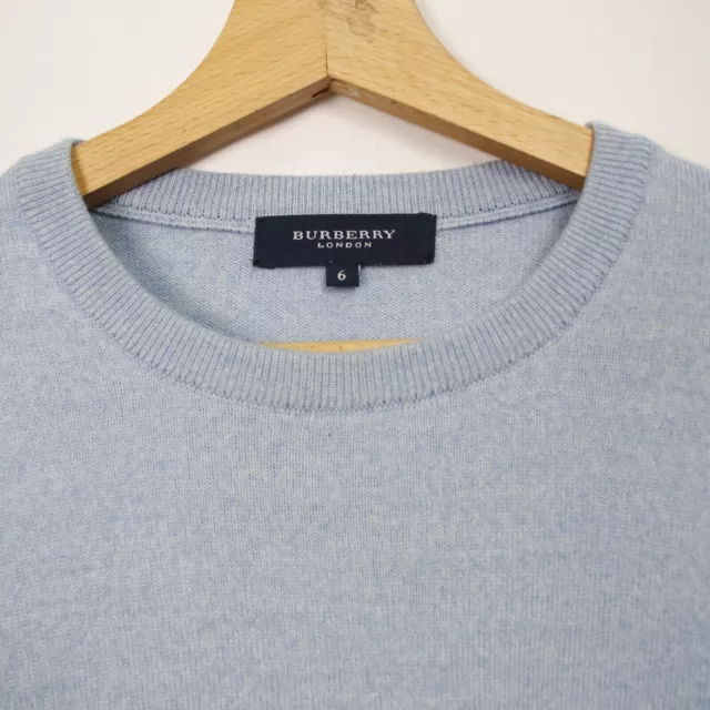 Maglione Burberry in lana blu taglia M da uomo 3