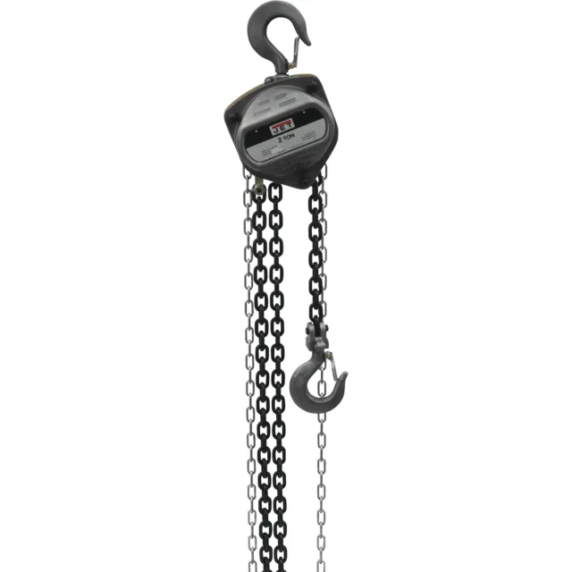JET S90 Series Manual Chain Hoist - 2-Ton Capacity 15ft Lift Model# S90-200-15