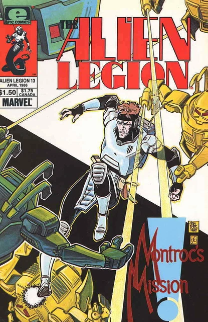 Alien Legion, The #13 Marvel Epic Comics April Apr 1986 (VF)