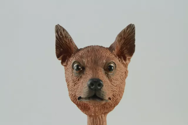 Min Pin Red Brn Interchangeable  Head See All Breeds  Bodies @ Ebay Store)