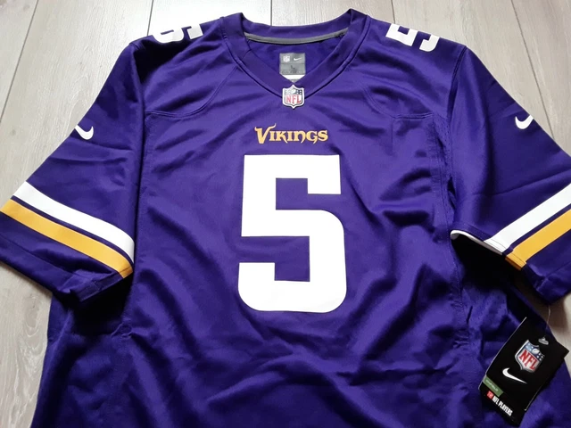 Minnesota Vikings Nike NFL Trikot - Bridgewater #5 - Erwachsene groß - Neu mit Etikett