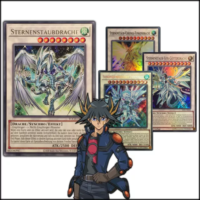 Yugioh! Karten von Yusei Fudo zum Aussuchen - Deutsch