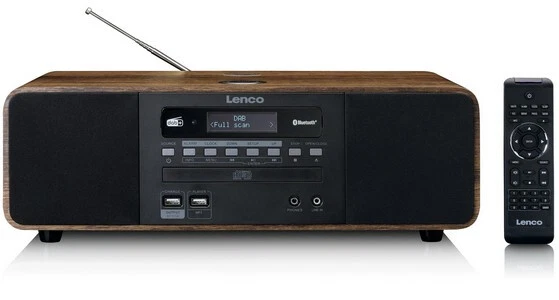 Lenco DAR-017WH Radio DAB /FM - Enceintes connectées - Maroc