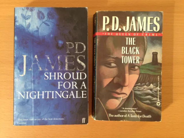 PD James mystery lot - 2 books