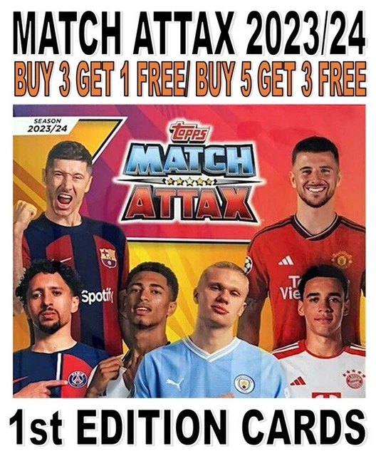 MATCH ATTAX 2023/24 2024 CHAMPIONS LEAGUE 1st EDITION/ FIRST EDITION