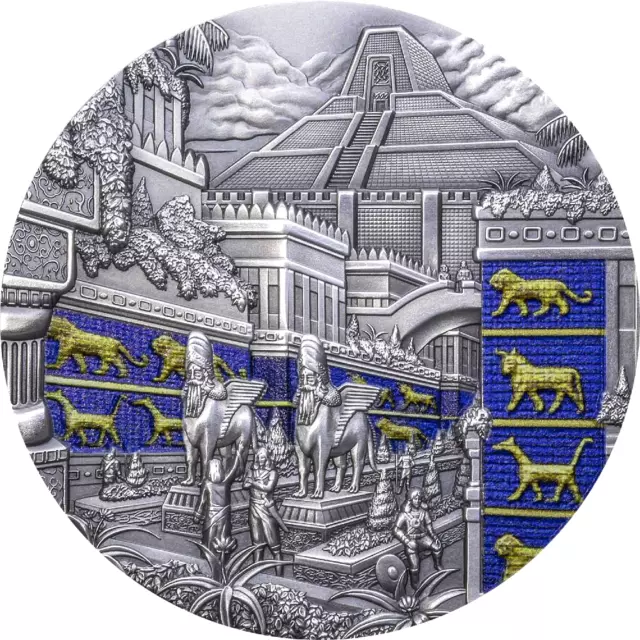 2021 Babylon lost Civilizations 2 oz pure silver high relief coin