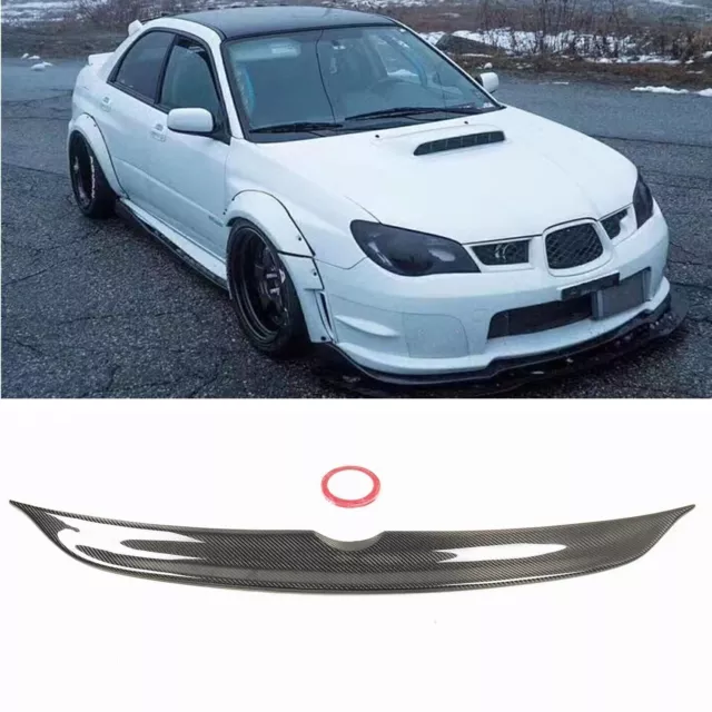 Rear Trunk Spoiler Wing Lip For Subaru Impreza 9th WRX STI 2006-2007 Black