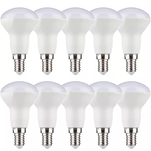 10 x LED Lampen R50 Reflektor 5,5W = 37W E14 matt 420lm warmweiß 2700K UVP 49€