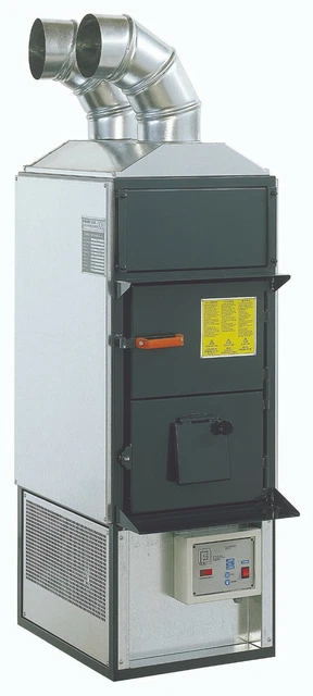 Wood Waste Burner Space Heater Workshop Factory Joinery not Talbott Talbotts