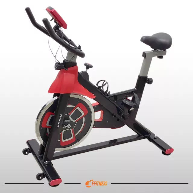 Vélo d'appartement multi-fitness XL avec masse d'inertie 2,5 kg : HT-535