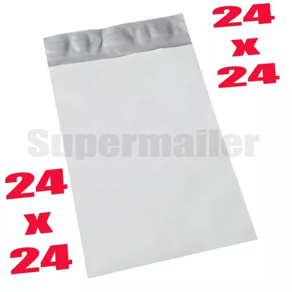 15 Pcs 24x24 6x9 POLY MAILERS SELF SEALING BAGS SHIPPING POSTAL ENVELOPES BAG