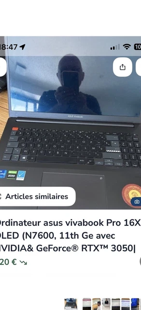 PC Portable ASUS X75VC 17 Pouces SSD HDD Intel Core Nvidia Occasion