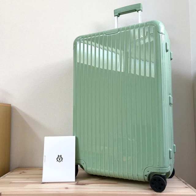 RIMOWA ESSENTIAL CHECK-IN 85L Light Green 4-wheels Carry Case