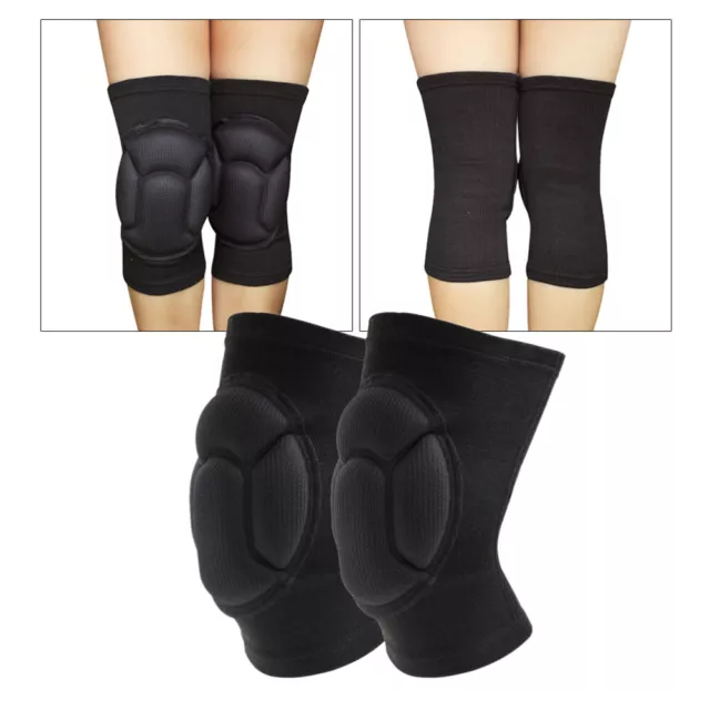FOOTBALL KNEE BRACE Sports Pads Weight Lifting Wraps Thicken Sponge £10 ...