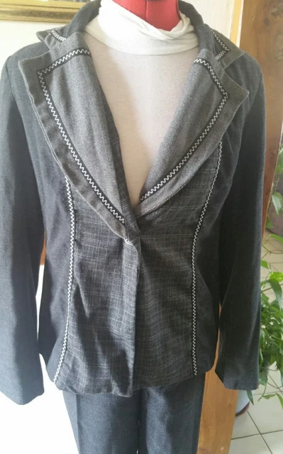 Blouson Imperméable Femme Armand Thiery Taille 46 - Occasion Très Bon état