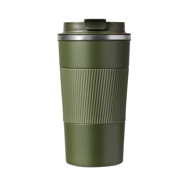 Insulated Coffee Mug Cup Travel Thermal Stainless Steel Flask Vacuum Leakproof