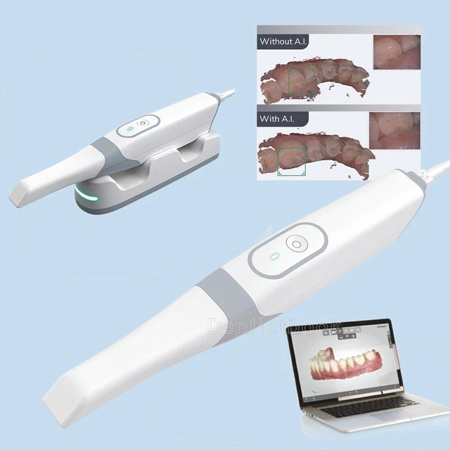 DIGITAL DENTAL INTRA-ORAL 3D Scanner USB Real Time CAD/CAM Chair Side ...