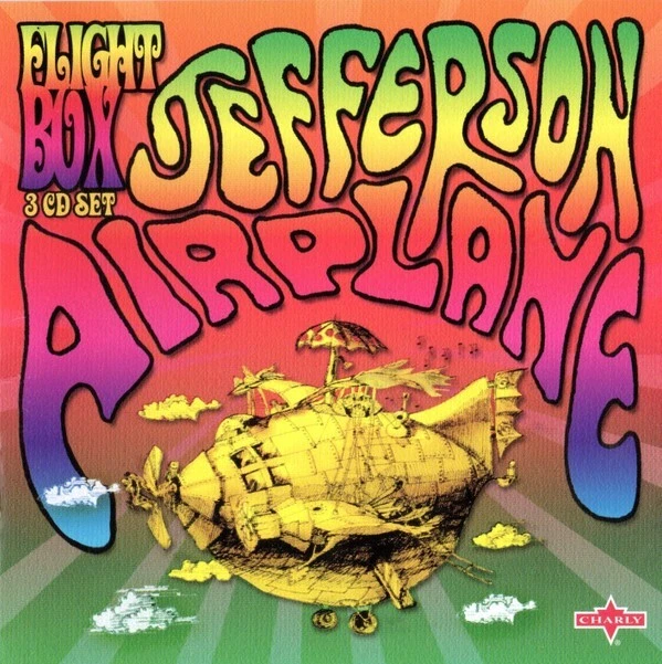 COFFRET BOX SET 3xCD ALBUM JEFFERSON AIRPLANE FLIGHT BOX RARE COMME