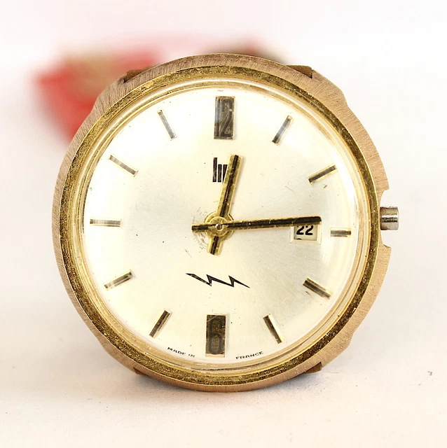 NOS JEU AIGUILLE HEURE, MINUTE, SECONDE PATINÉ MONTRE LIP CALIPSO R558 @ HANDS