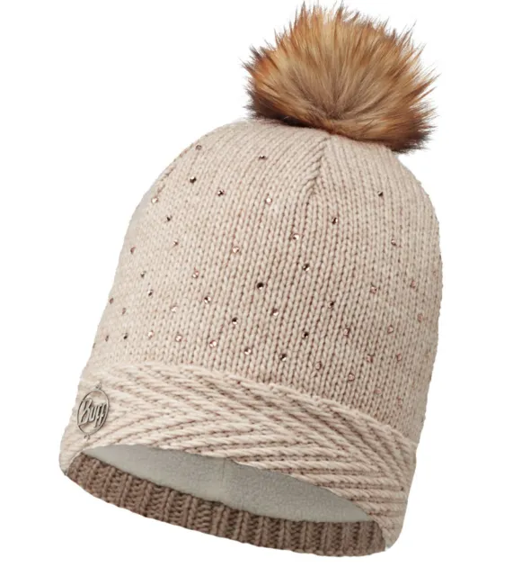 Buff - Aura Chic - Knitted & Polar Beanie Hat