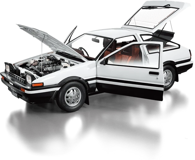 DEAGOSTINI WEEKLY SPRINTER TRUENO AE86 Toyota Model kit Initial D FedEx ...