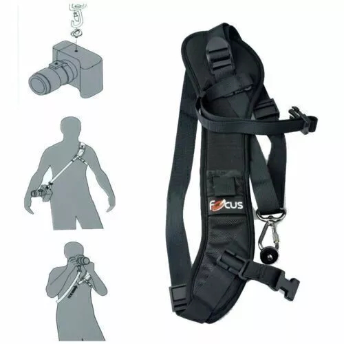 Neu Professioneller Kamera-Schultergurt Tragegurt Für Nikon Canon SLR DSLR