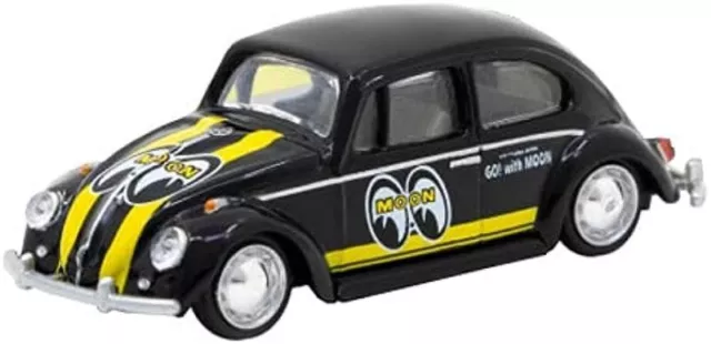 VW Volkswagen Käfer / Beetle - Mooneyes  - black - TARMAC 1:64