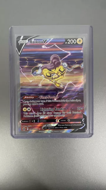 Pokémon TCG Raikou V Crown Zenith: Galarian Gallery GG41