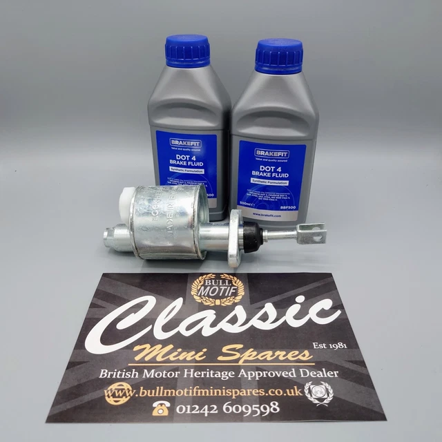 CLASSIC MINI BRAKE Master Cylinder (Metal Tank) GMC171OE +1L Brake