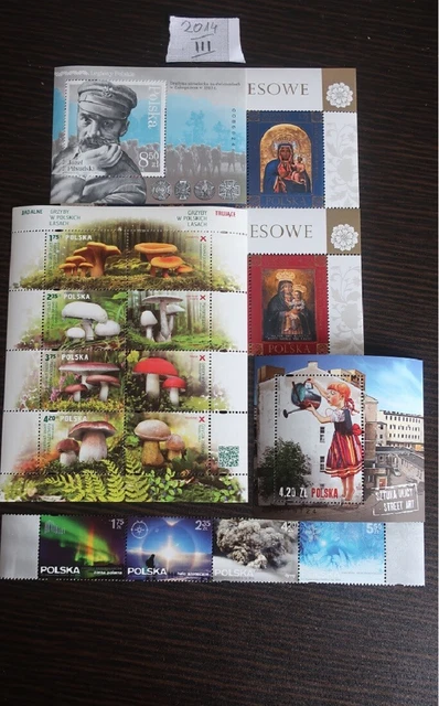 Polnische Briefmarken 3. Quartal - 2014