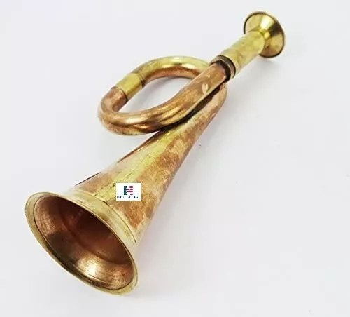Military Chinese Army Brass and Copper Blowing Bugle Attack War Command Signal H