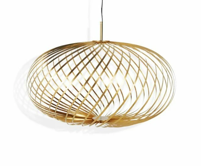 Tom Dixon Spring Pendant Brass Medium 2